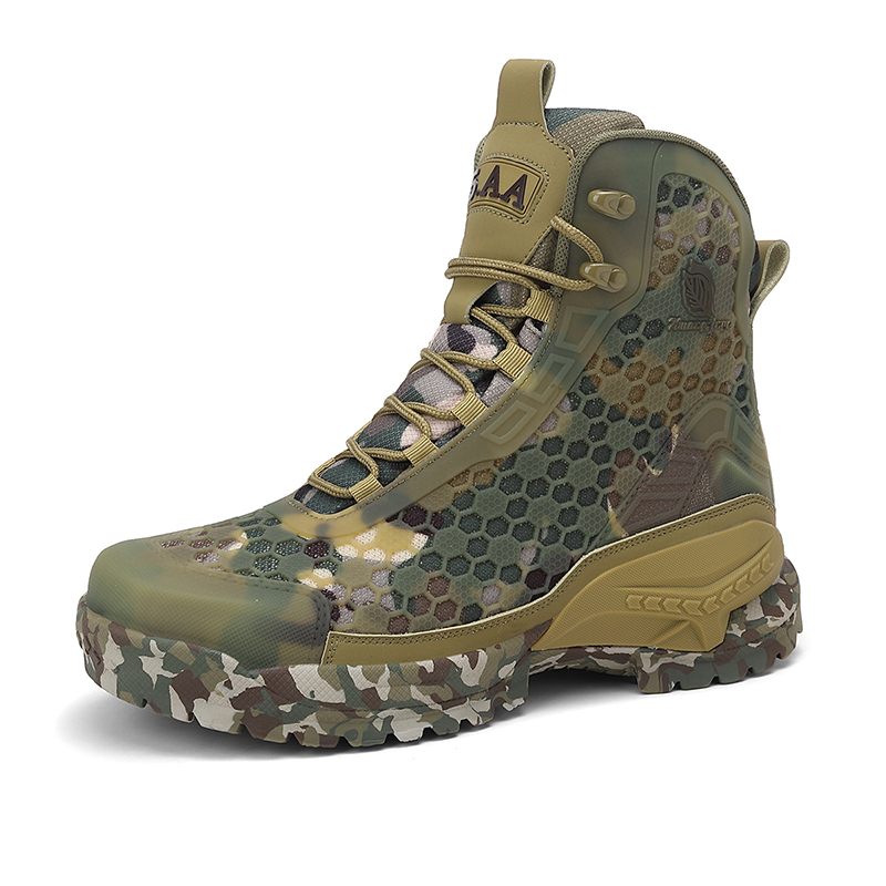 Outdoor Hunting Fabric - Męskie buty trekkingowe, wodoodporne buty taktyczne,