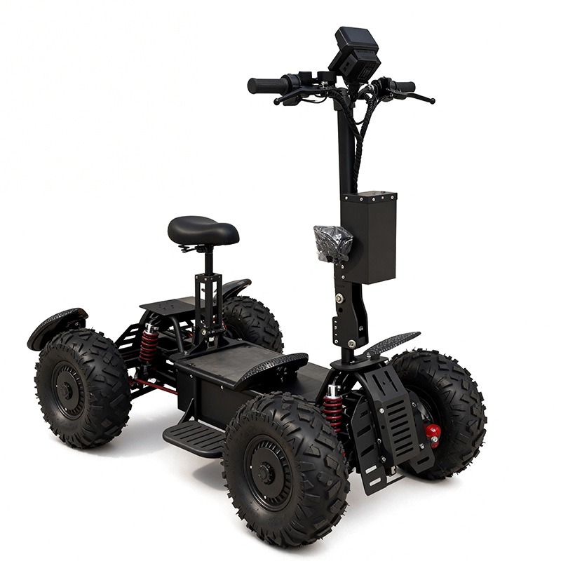 Outdoor Hunting Vehicle - Elektryczny pojazd terenowy 4x4 z podwójnym
