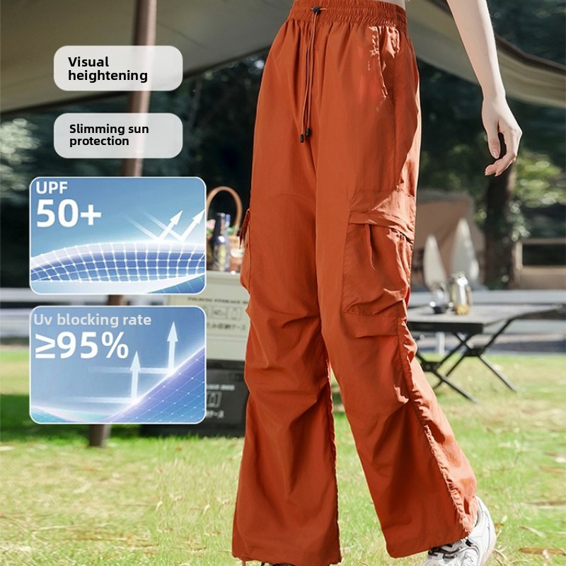 Outdoor Hunting Pants Women - Spodnie sportowe UPF50+ na lato, do