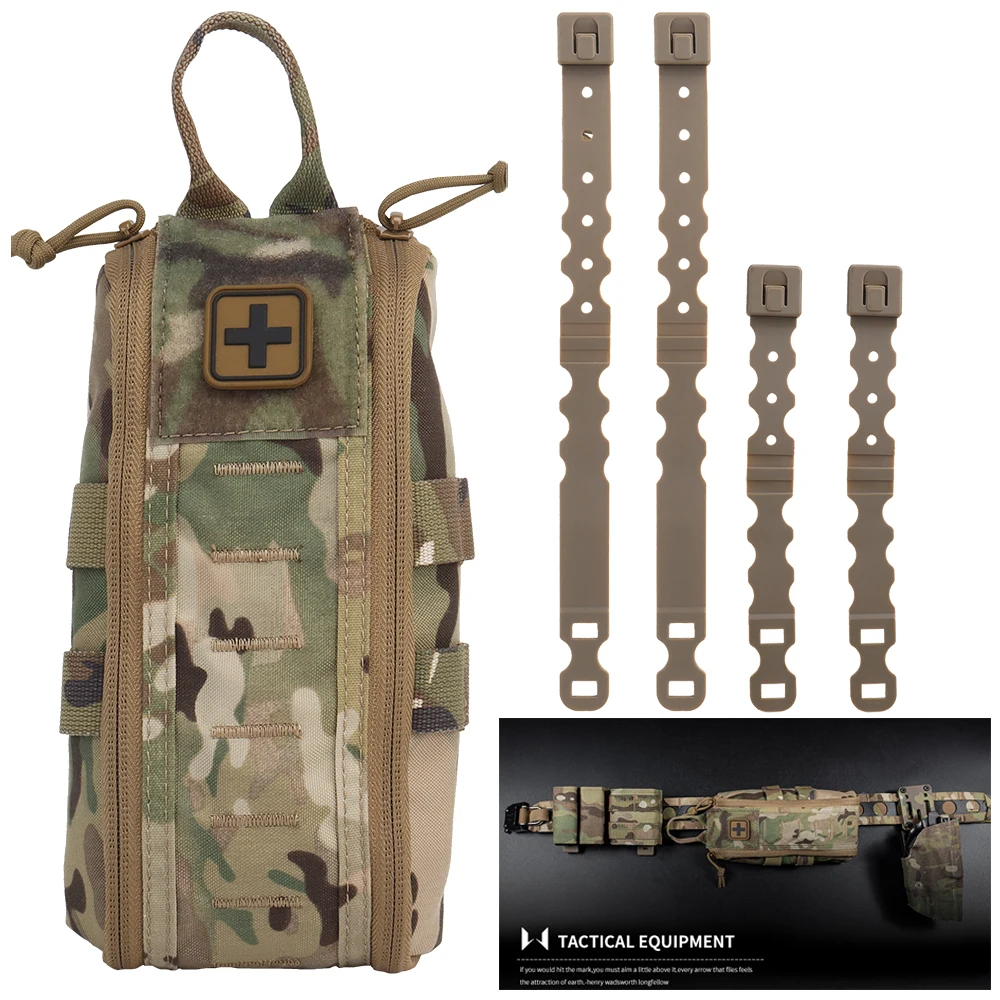Outdoor Hunting Fabric - Campingowa apteczka MOLLE saszetka na pasek