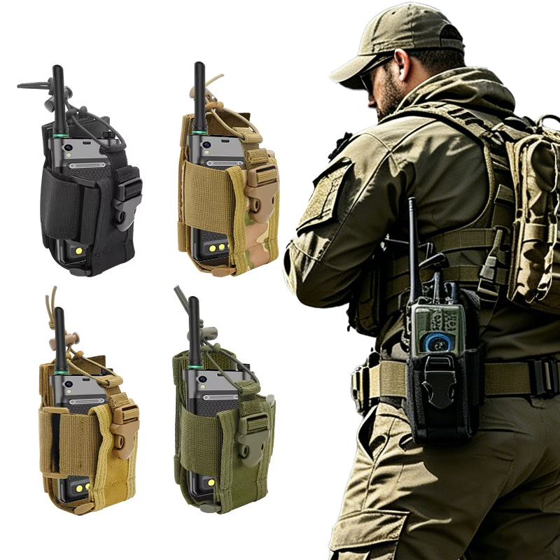 Outdoor Hunting Fabric - Nylonowa taktyczna kabura na walkie-talkie, etui