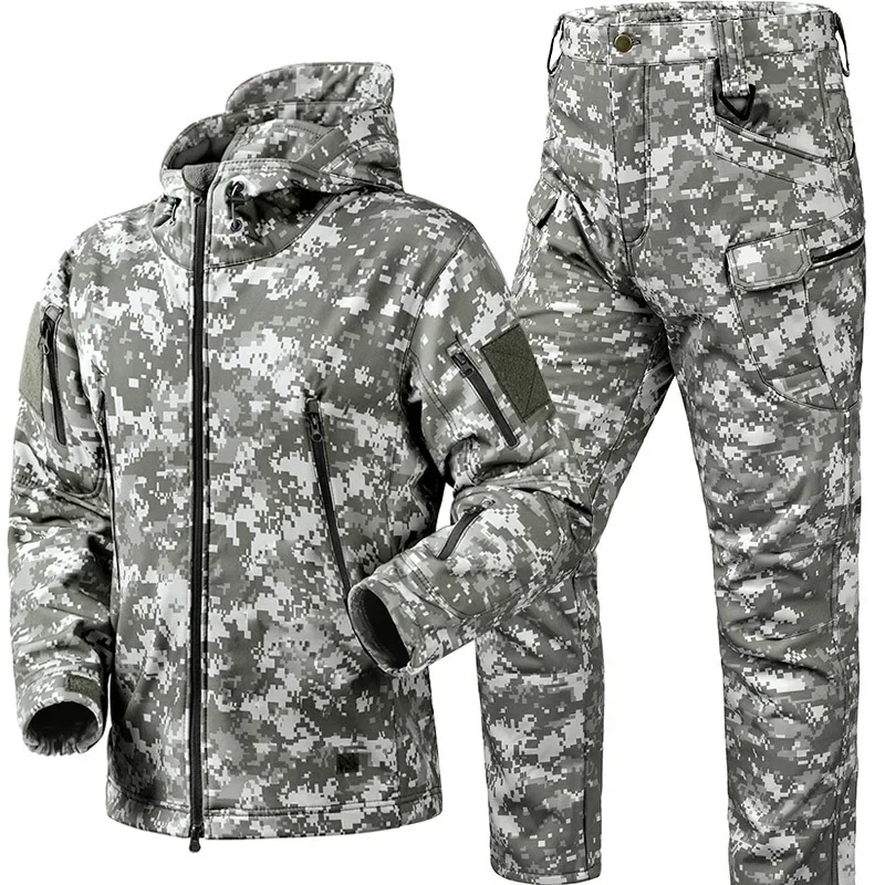 Outdoor Hunting Pants Women - Nowy taktyczny zestaw zimowy męski odkryty