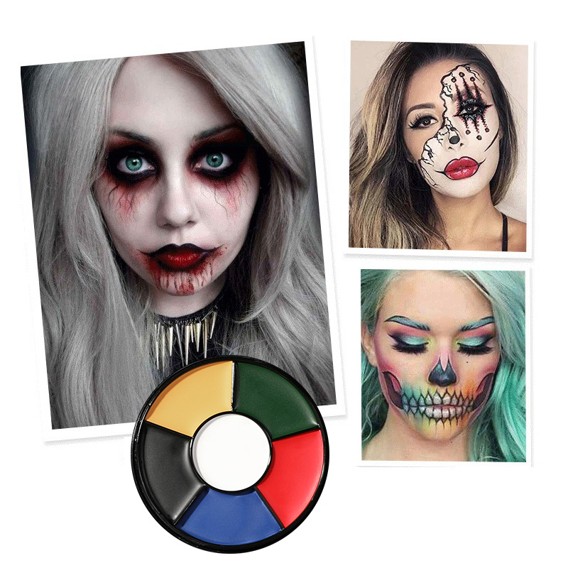 Paleta 6 kolorowych farb olejn – Camo Face Paint recenzja i cena