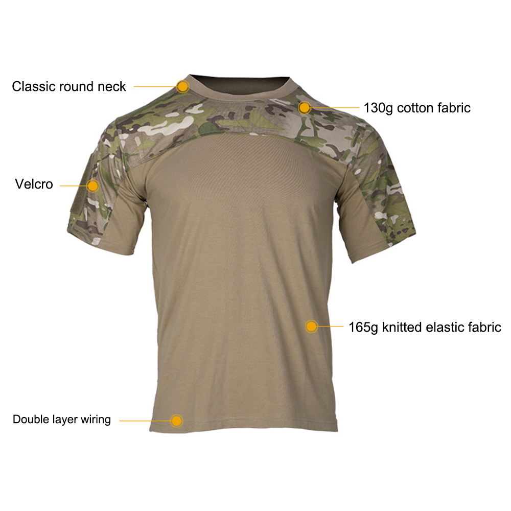 Męskie koszulki koszule moro t – Outdoor Hunting Fabric recenzja i cena
