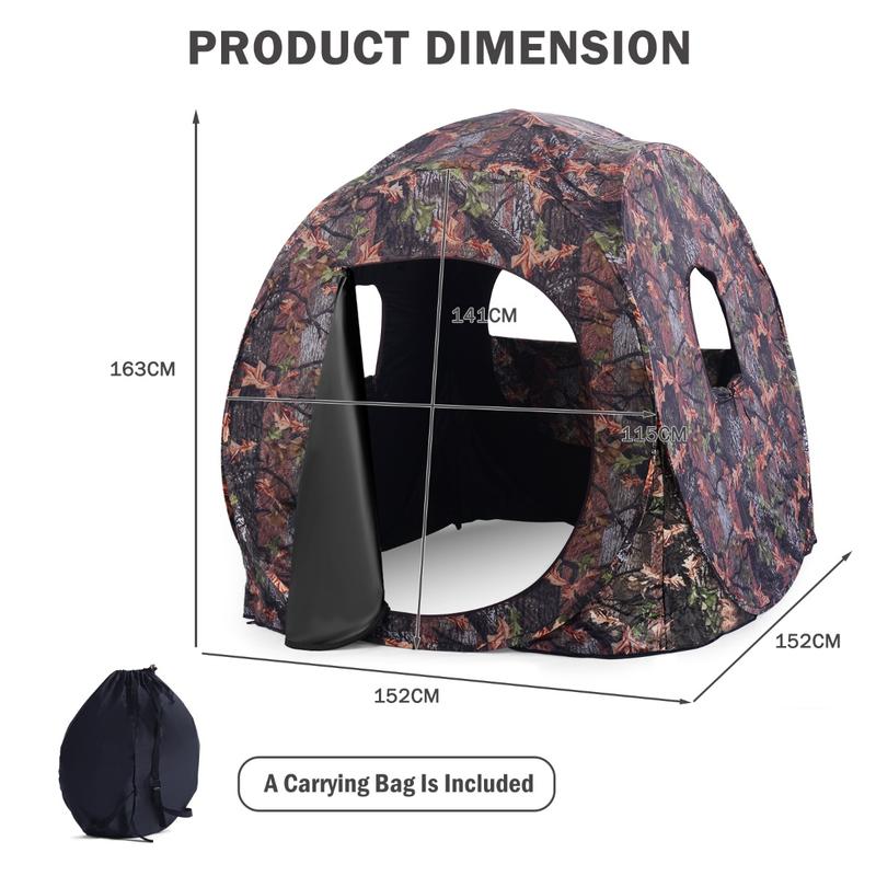 Namiot myśliwski dla 3 osób, r – Hunting & Outdoor Supplies Vanderbijlpark recenzja i cena
