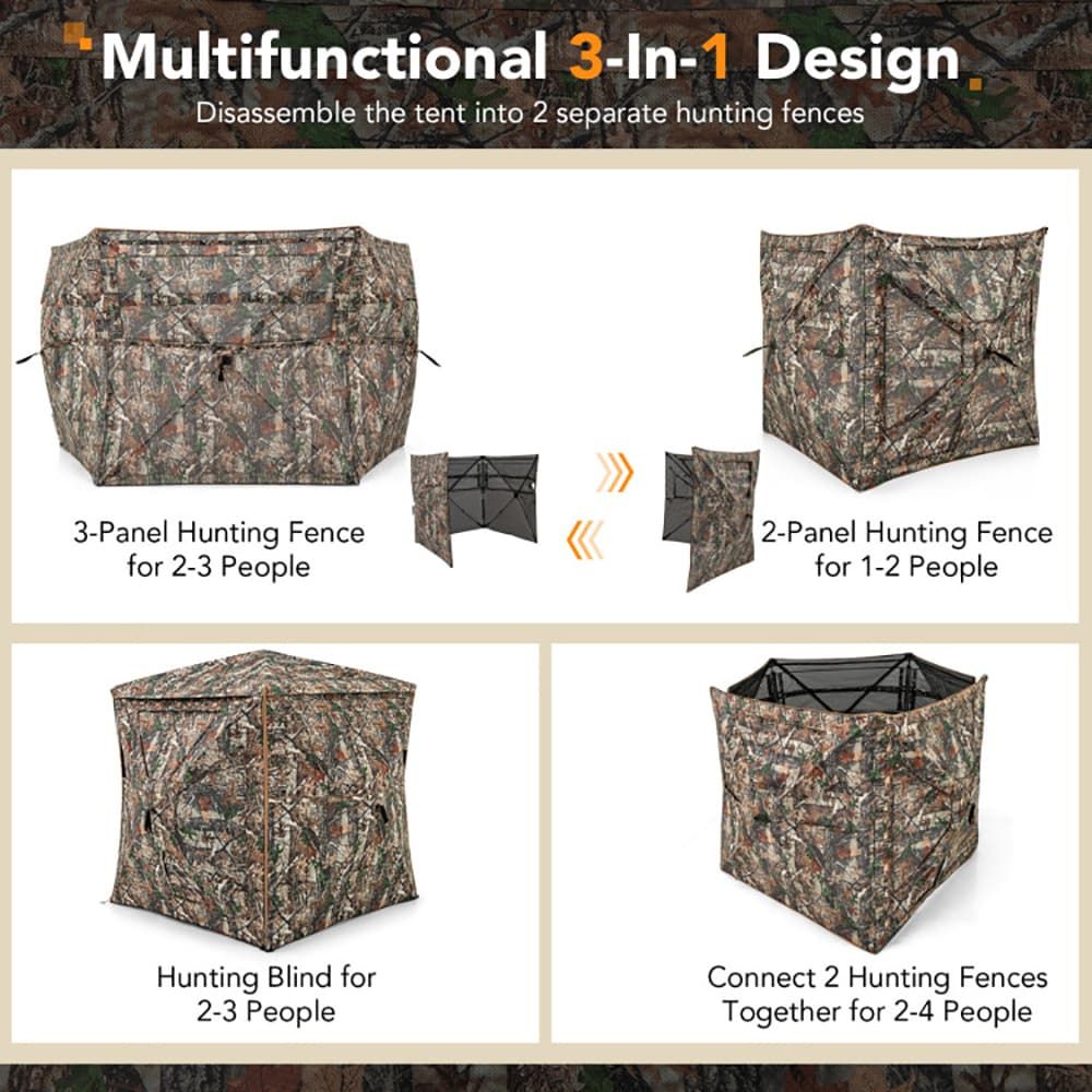 5-w-1 Odłączana budka myśliwsk – Hunting & Outdoor Supplies Vanderbijlpark recenzja i cena