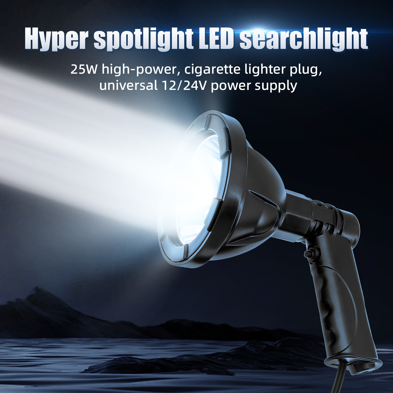 100W 4-calowa ręczna lampa myś – Outdoor Hunting Vehicle recenzja i cena