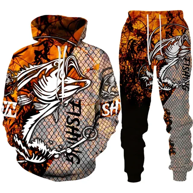 Nowość 3D nadruk z rybą mężczy – Outdoor Hunting Pants Women recenzja i cena