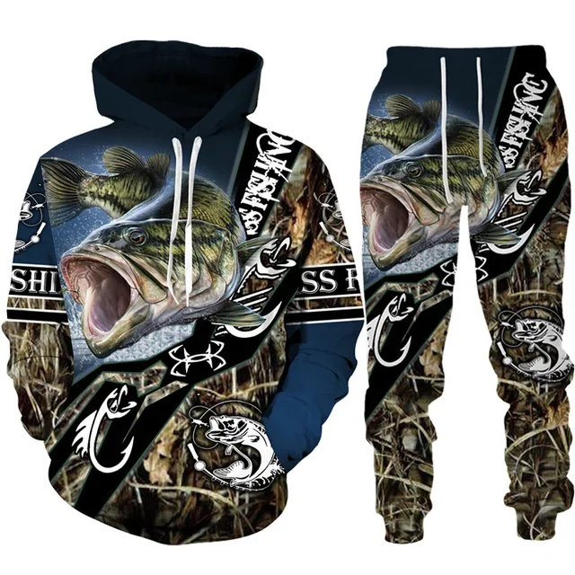 Nowość 3D nadruk z rybą mężczy – Outdoor Hunting Pants Women recenzja i cena