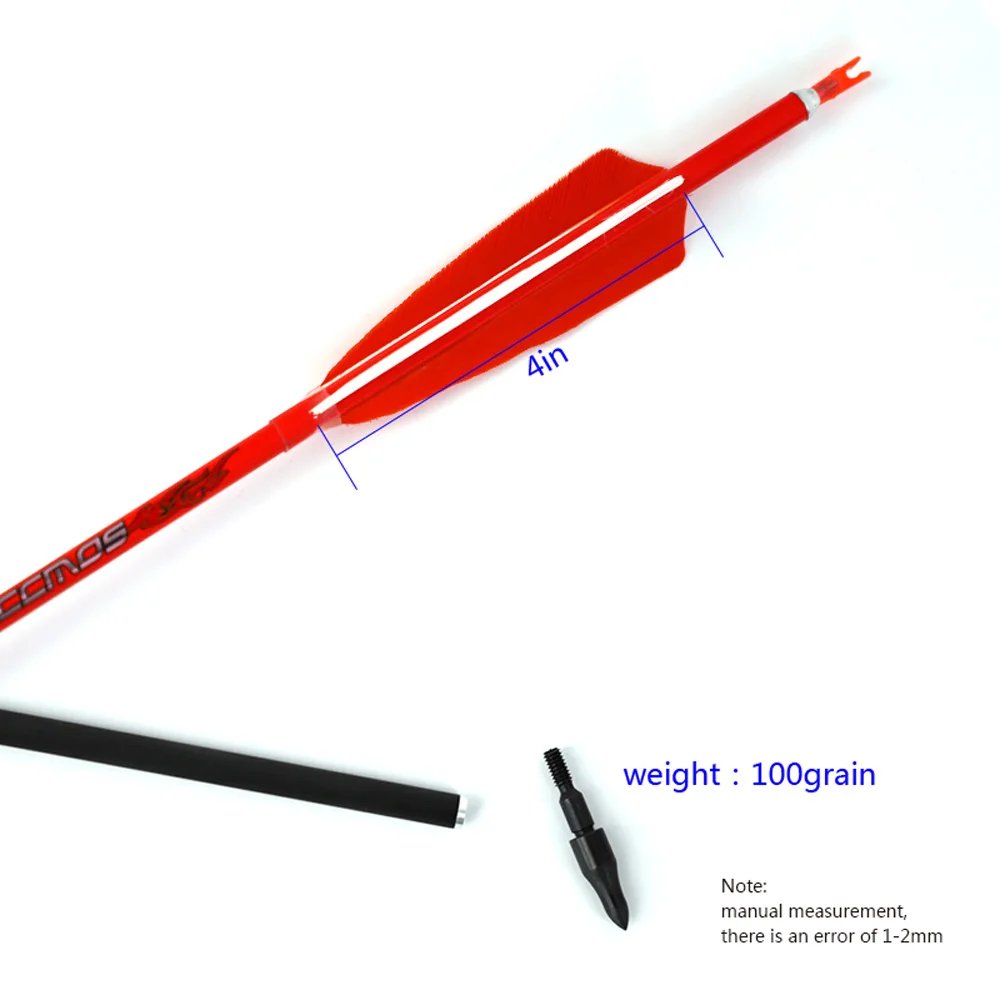 6 szt./12 szt./24 szt. Strzały – Arrow Carbon Shaft recenzja i cena