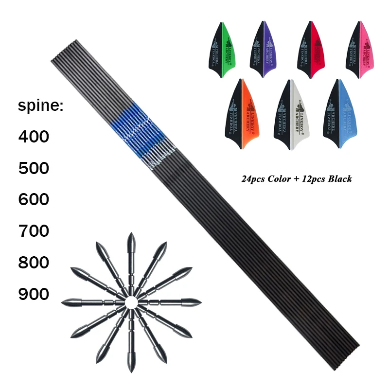 Łucznictwo strzały karbonowe w – Arrow Carbon Shaft recenzja i cena