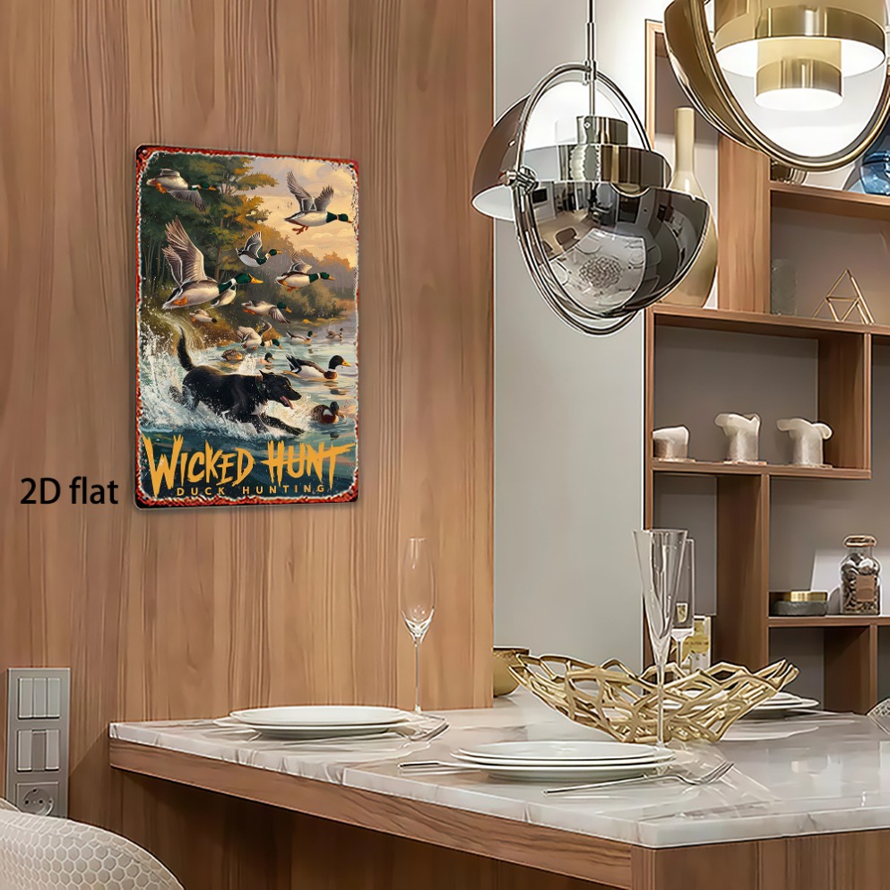 2D Płaski Metalowy Obraz na Śc – Wildman Hunting & Outdoor Photos recenzja i cena