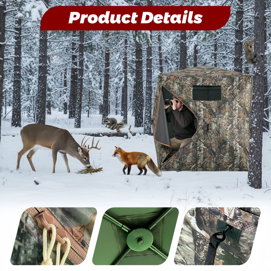 Kamuflażowa namiotowa budka my – Hunting & Outdoor Supplies Vanderbijlpark recenzja i cena