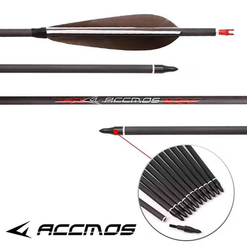 ACCMOS 33-calowe strzały z czy – Arrow Carbon Shaft recenzja i cena