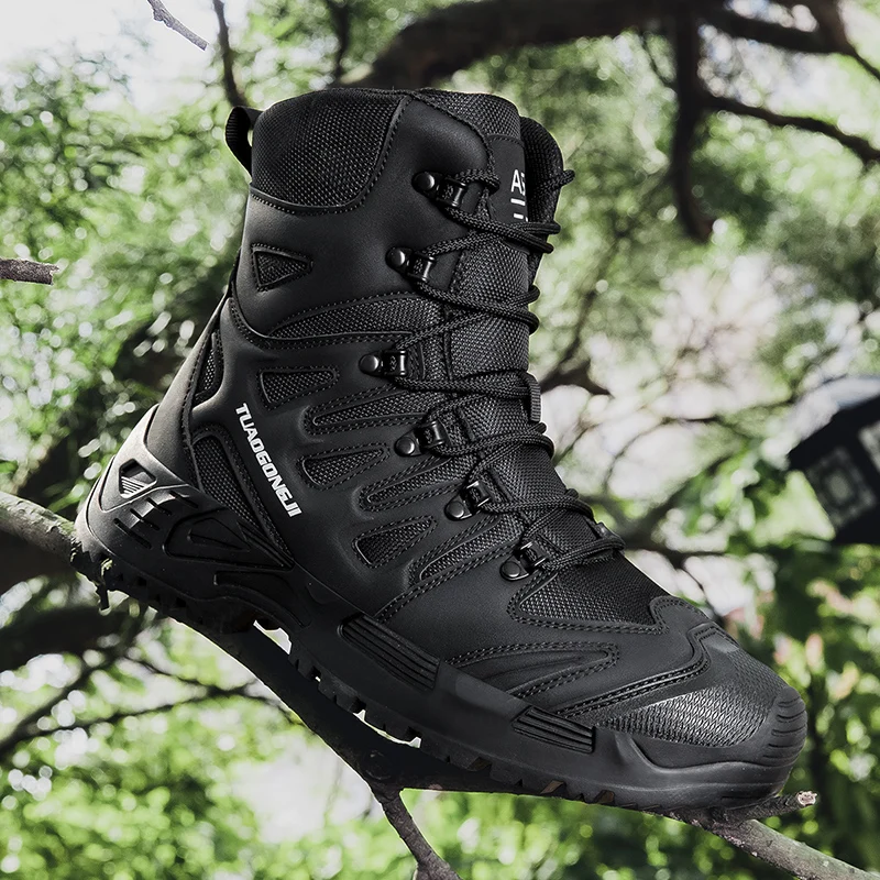 Męskie buty taktyczne trekking – Outdoor Hunting Fabric recenzja i cena