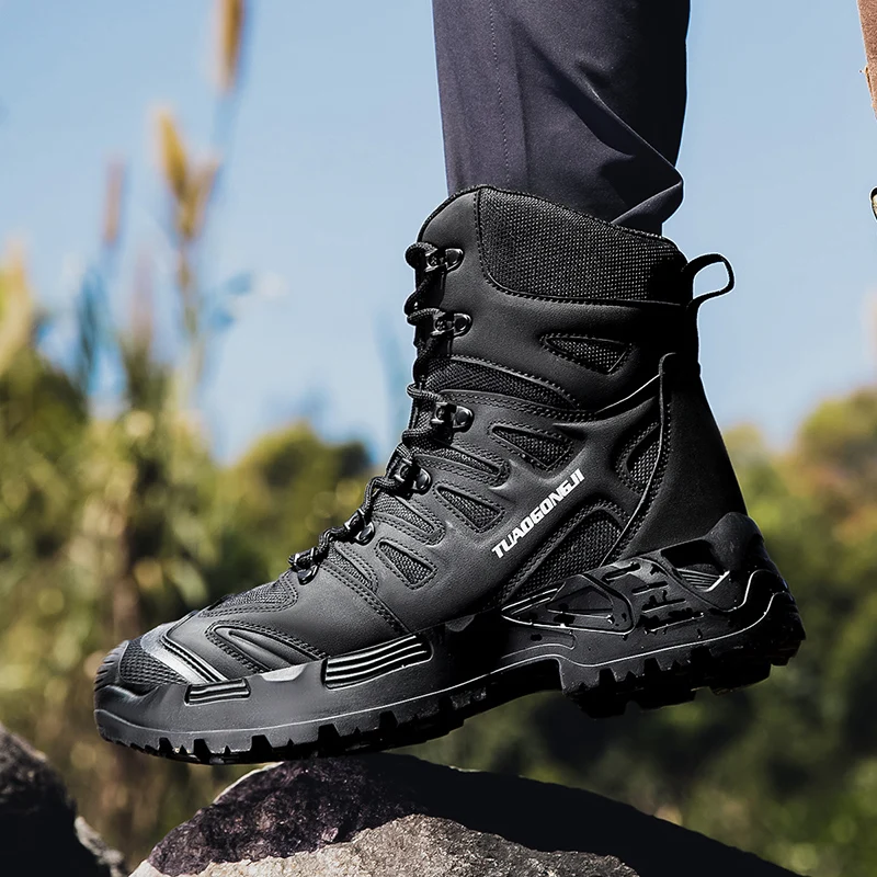 Męskie buty taktyczne trekking – Outdoor Hunting Fabric recenzja i cena