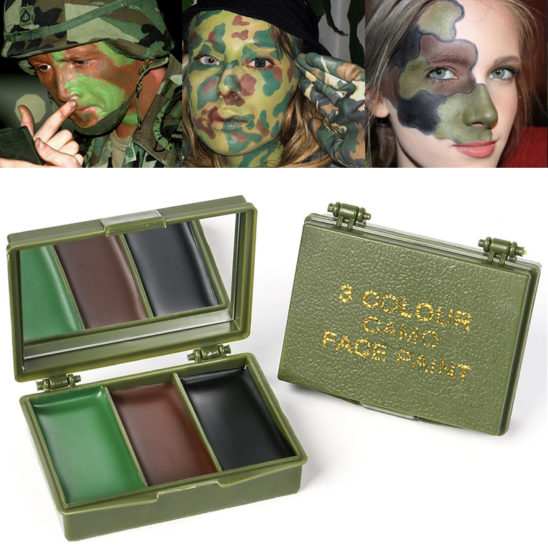 Zestaw do malowania twarzy w k – Camo Face Paint recenzja i cena