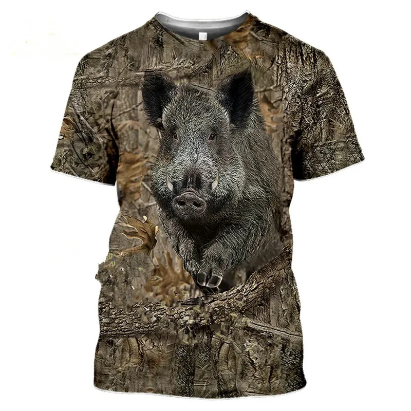 Koszulka 3D z kamuflażem, moty – Wildman Hunting & Outdoor Photos recenzja i cena